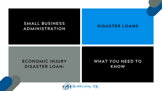 Small Business & Bookkeeping – Economic Injury Disaster Loan